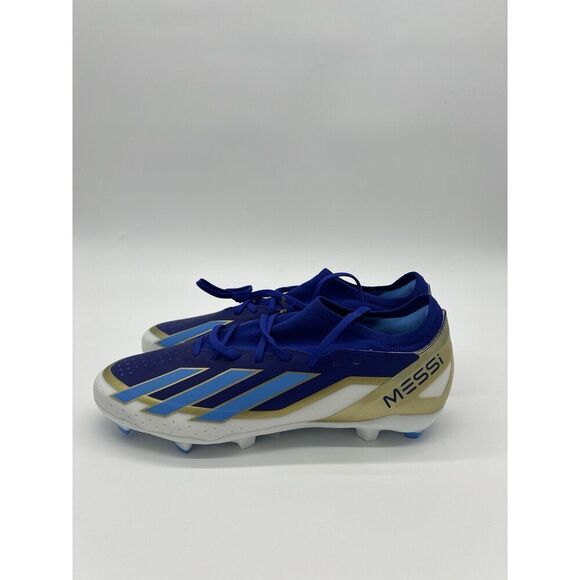 Adidas X Crazyfast League FG Messi Soccer Cleats Shoes Blue ID0712 Men Size 11.5 - Picture 1 of 13